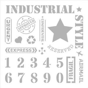 PINTY PLUS ART&CRAFT- Šablóny na striekanie a maľovanie