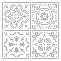 PINTY PLUS ART&CRAFT- Šablóny na striekanie a maľovanie